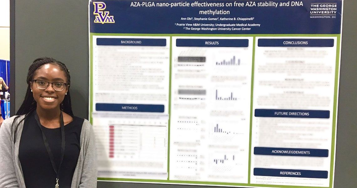 Lab member presenting