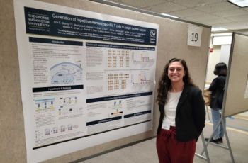 Erin Grundy, PhD candidate, presented her work at the GWCC Scientific Retreat